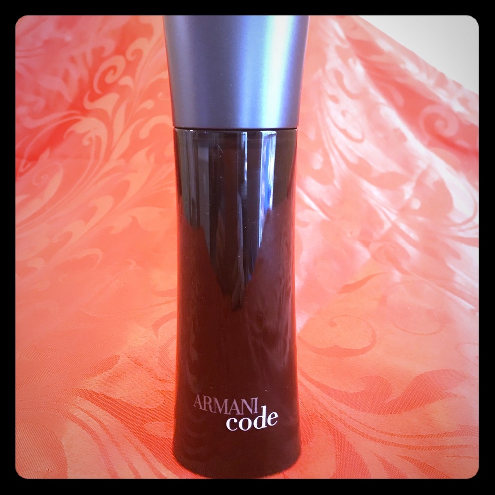 BRAND NEW MENS ARMANI CODE. 2.5FL.oz. TOLIETTE